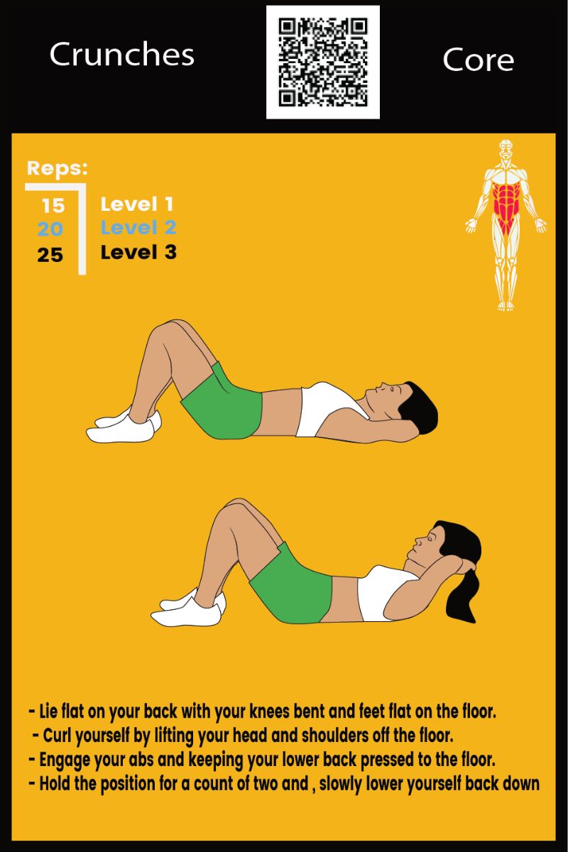 Exercise Flash Cards